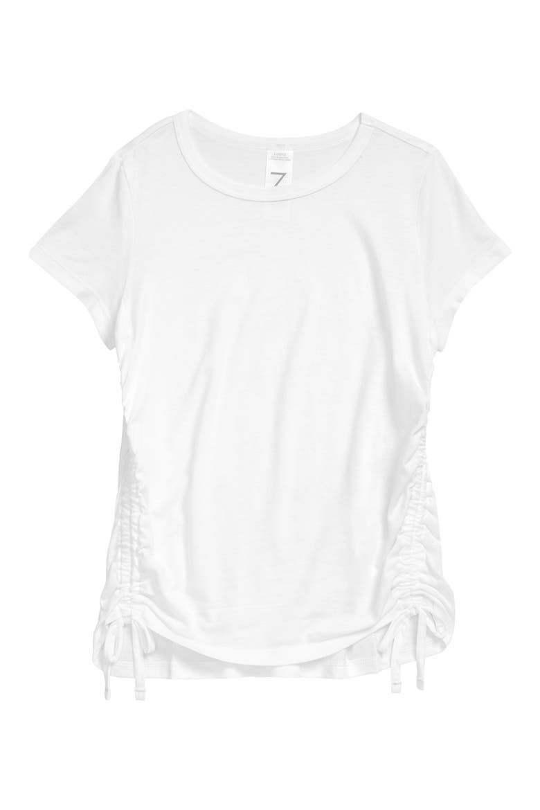 Kids' Take a Hike Shredded Short Sleeve Tee, Main, color, WHITE