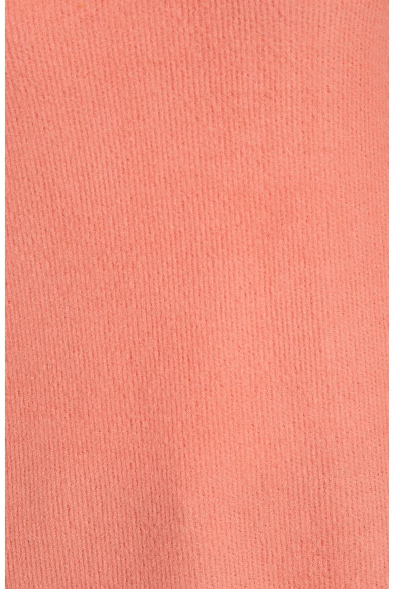 Cozy V-Neck Ribbed Top, Alternate, color, PINK CEDAR