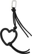AllSaints Heart Leather Bag Charm