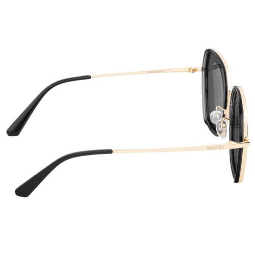 Bertha Women's Emilia 50mm Polarized Sunglasses In Gold/silver