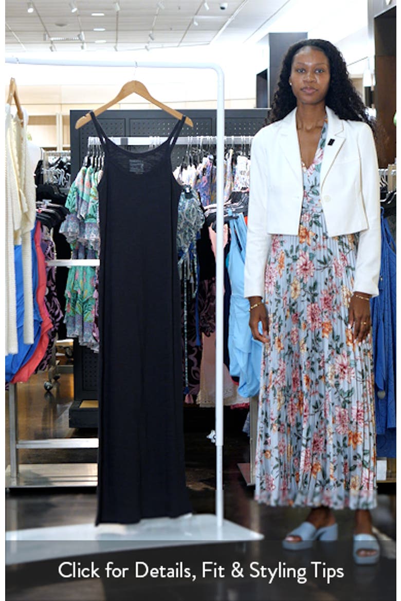 Sunwashed Slub Organic Cotton Maxi Tank Dress video