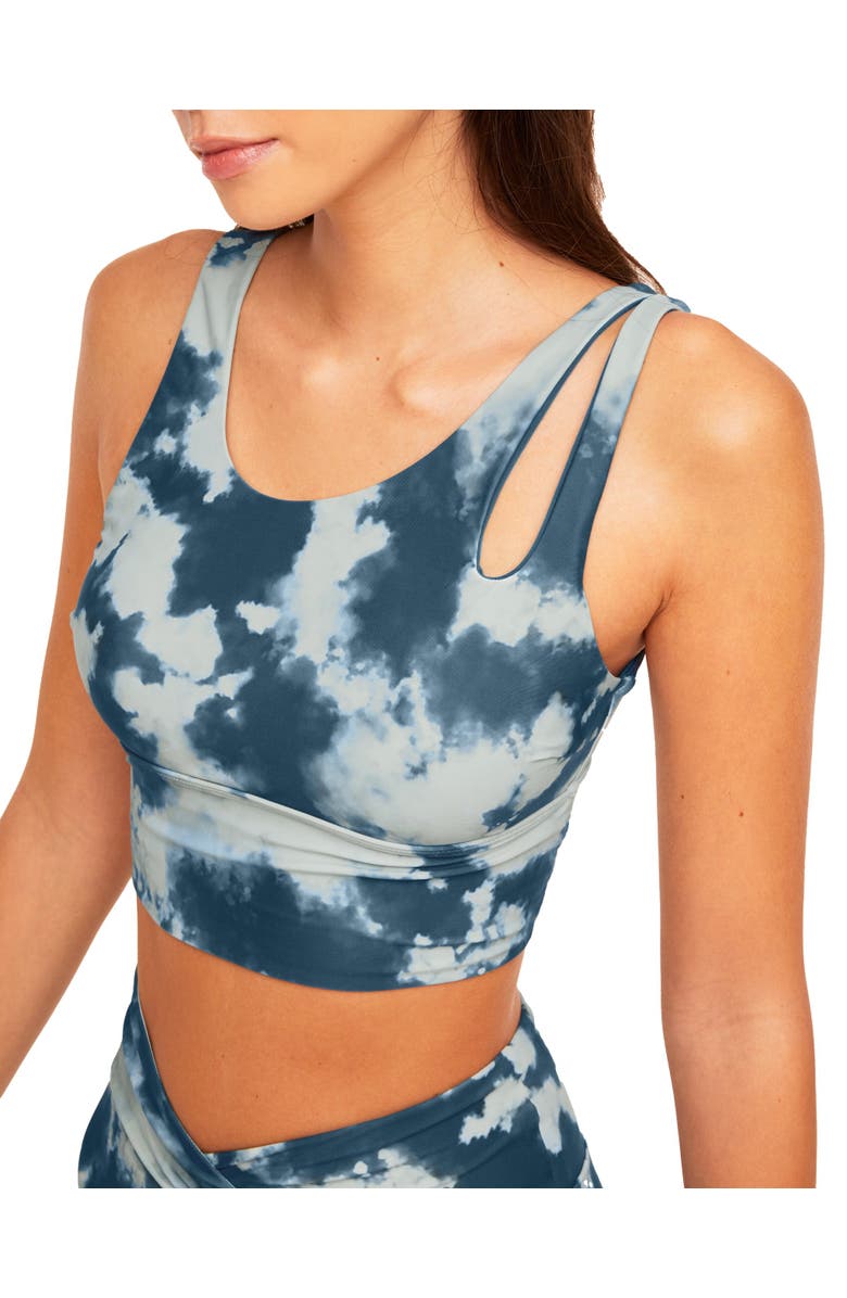 Adore Me Irma Lounge Bra, Alternate, color, Tie Dye Blue