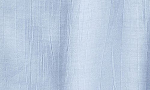 Mango Long Sleeve Woven Shirt In Blue