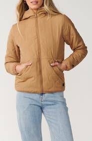 Rip Curl Anti-Series Anoeta Classic Quilted Hooded Jacket