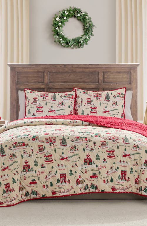 Hallmark Christmas Village 3-piece Quilt Set