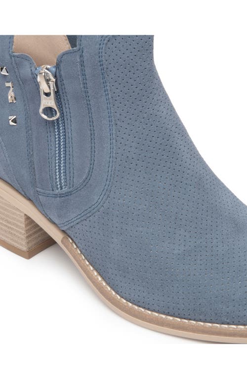 Nerogiardini Buckle Bootie In Blue