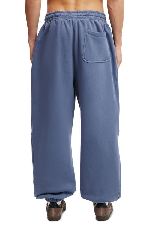 Cotton On Super Baggy Cuffed Track Pant In Brown