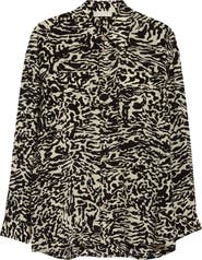 Ulla Johnson Soren Silk Button-Up Shirt