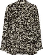 Ulla Johnson Soren Silk Button-Up Shirt