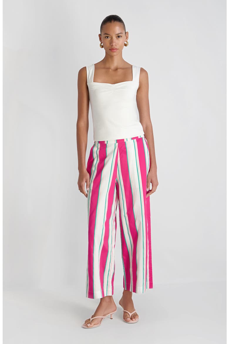 Havana Stripe Crop Pants, Alternate, color, HAVANA STRIPE