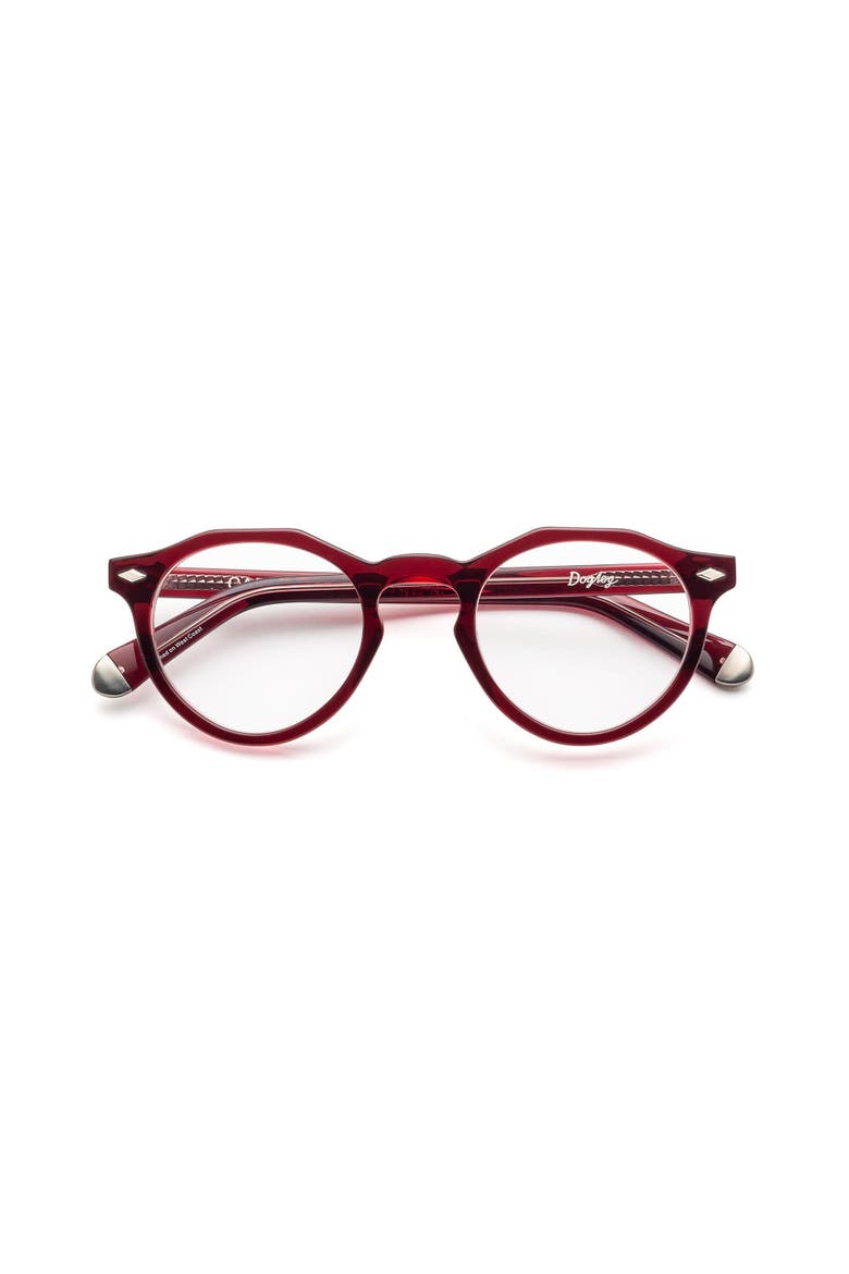 Dogleg | Reading Glasses, Main, color, Gloss Black and Vodka