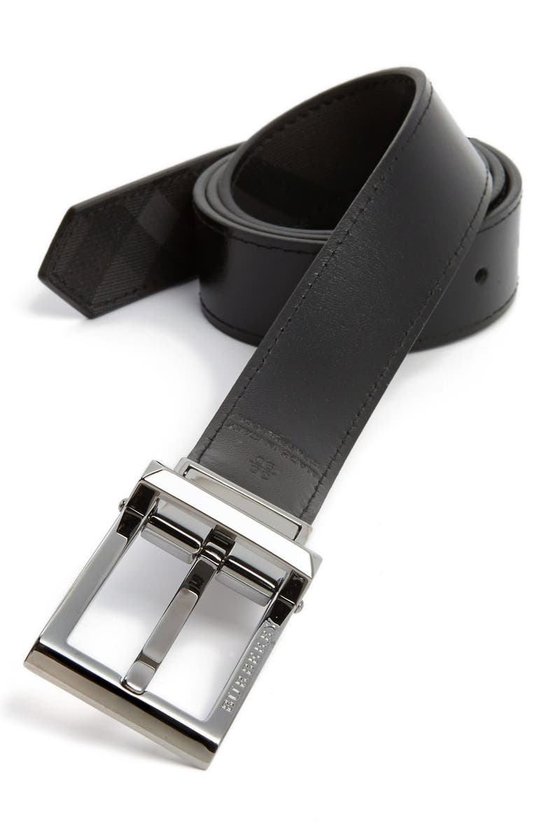 Burberry 'Webster' Reversible Belt, Alternate, color, 