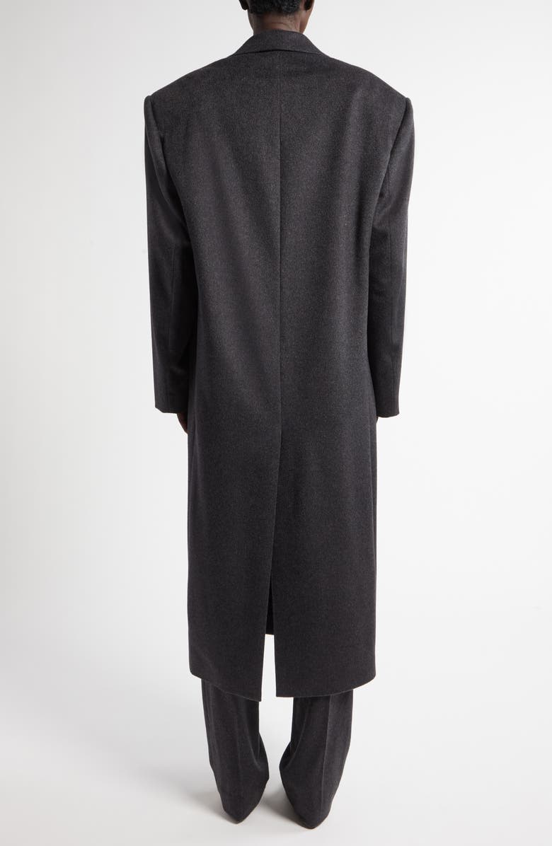 The Row Harisi Double Breasted Cashmere Coat, Alternate, color, 