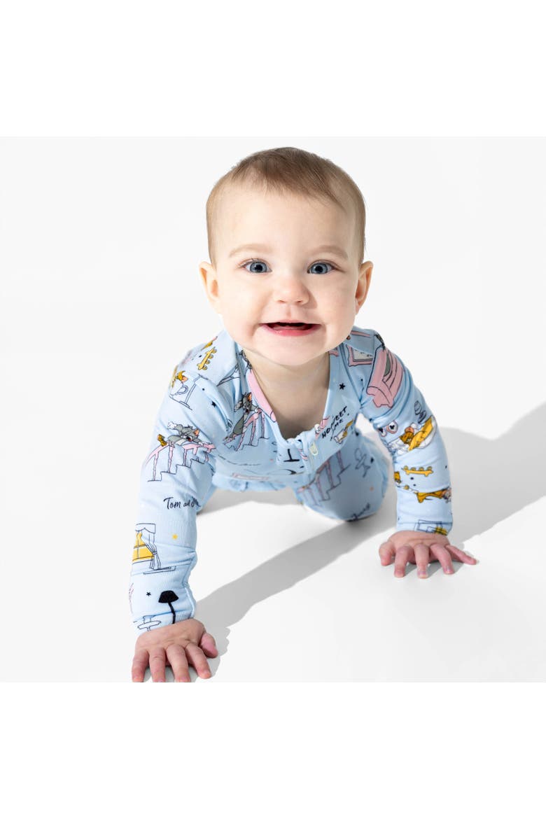 Baby Tom & Jerry Home Sweet Home Convertible Footie, Alternate, color, Tom & Jerry: Home Sweet Home
