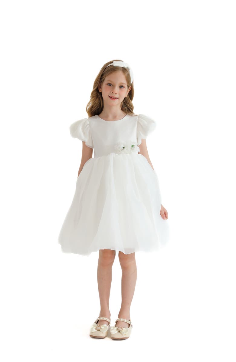 Tulleen D'Amico Dress, Alternate, color, White