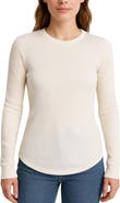 Watson's Women's Waffle Long Sleeve Thermal Crew