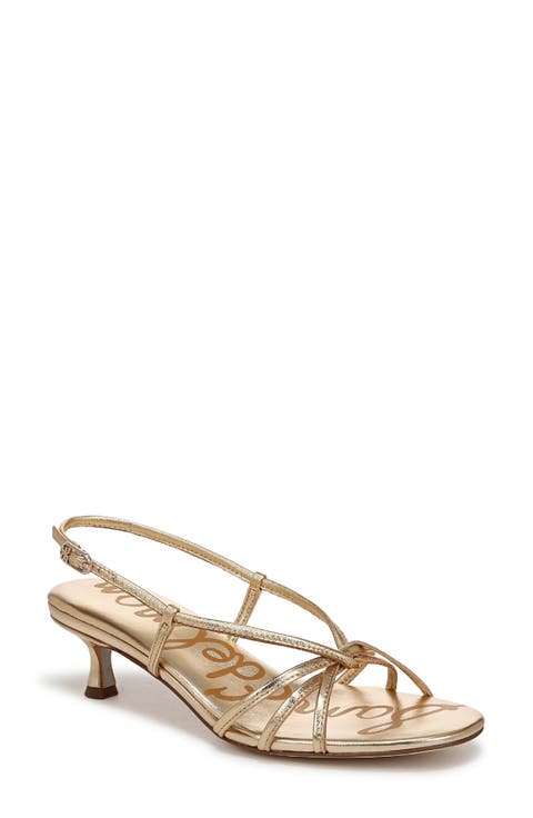 Cressa Slingback Kitten Heel Sandal (Women)