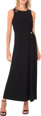 Vince Camuto Gathered Twist Maxi Dress