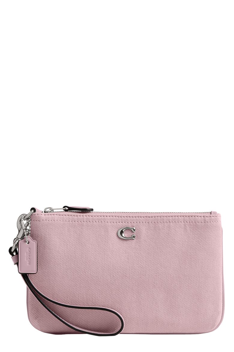 Small Essential Denim Wristlet video
