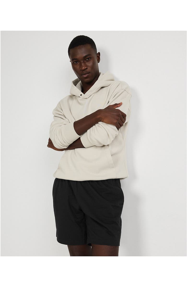 Lands' End Knit Jersey Pajama Shorts, Alternate, color, Black