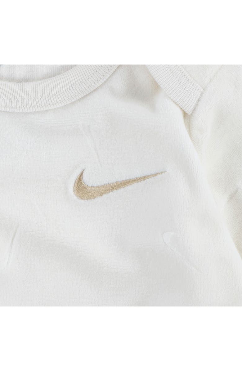 Nike New Impressions Bodysuit & Joggers Set, Alternate, color, Pale Ivory