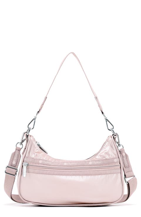 Small Shine Nylon Shoulder Bag