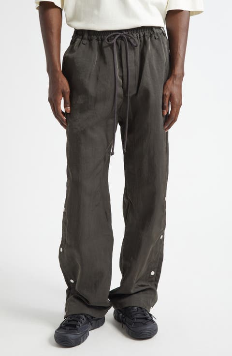 Studded Nylon Track Pants