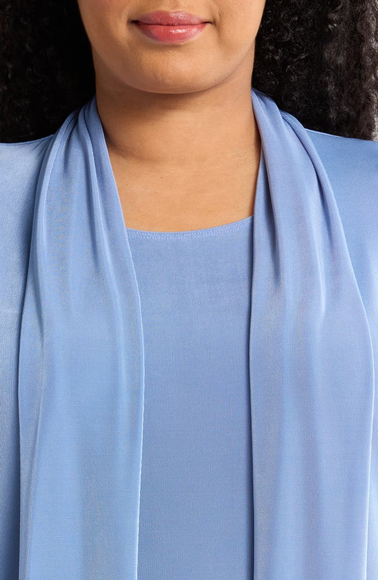 Vikki Vi Stretch Knit Open Front Jacket, Alternate, color, 