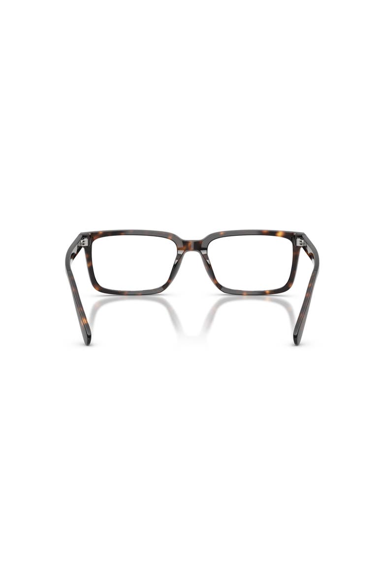 59mm Rectangle optical glasses, Alternate, color, Tortoise