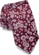 Duchamp Floral Silk Jacquard Tie