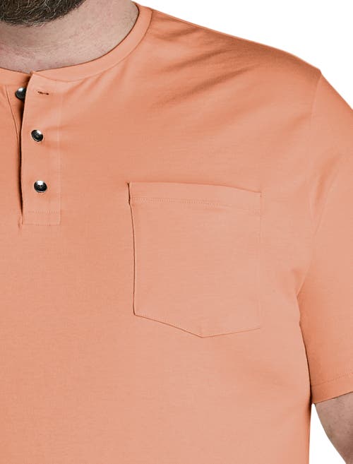 Harbor Bay By Dxl Slub Henley Shirt