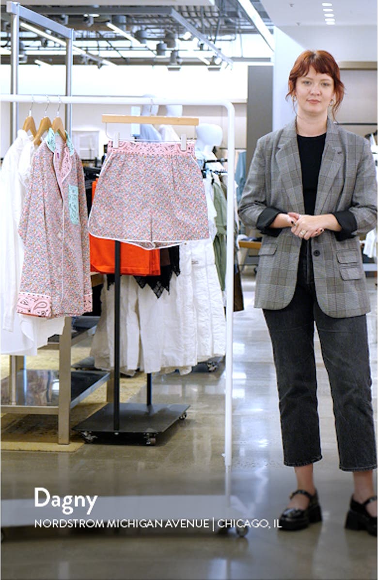 x Liberty London Floral & Bandana Print Shorts, sales video thumbnail