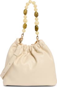 URBAN EXPRESSIONS HANDBAGS Beaded Handle Crossbody Bag