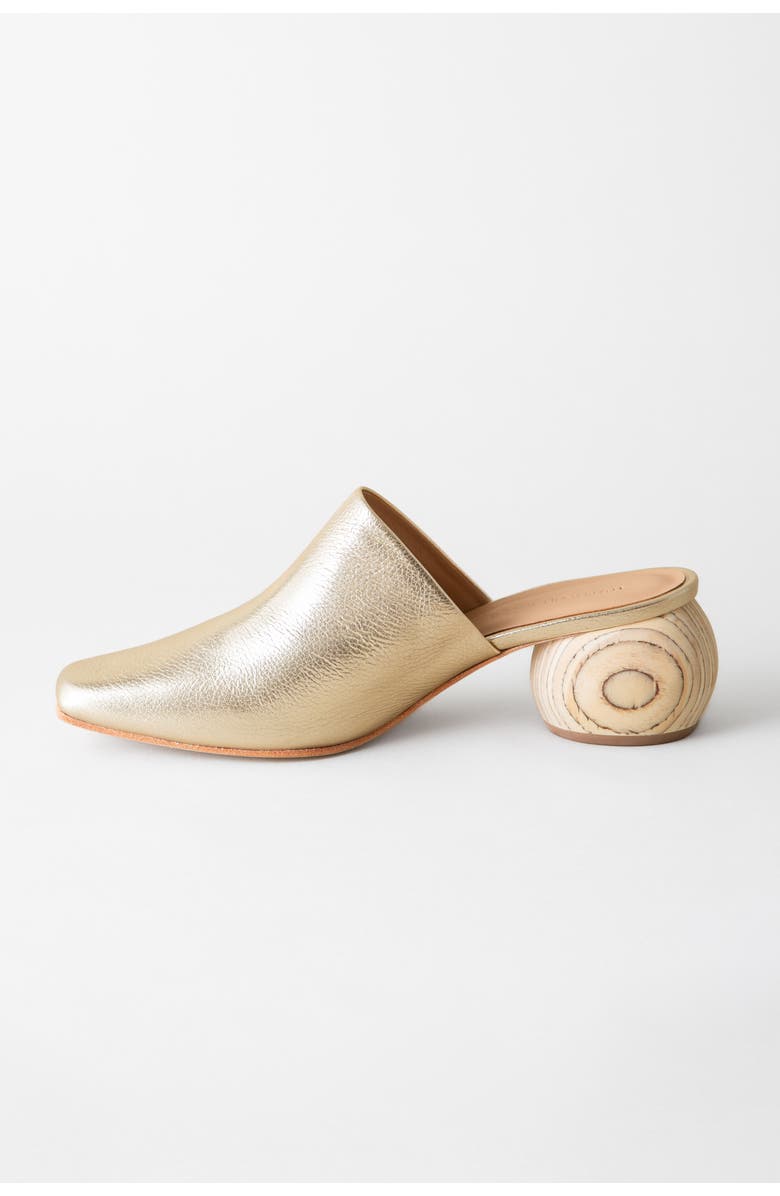 Huma Blanco Mina Mule, Alternate, color, Gold