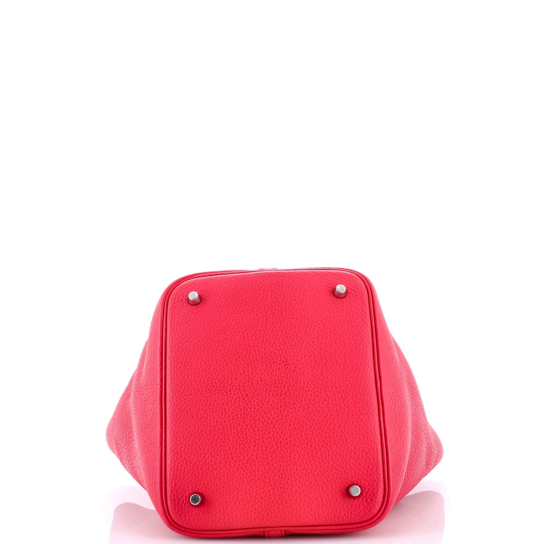 Pre-Owned Hermes Picotin Lock Bag Clemence MM, Alternate, color, Rose Mexico