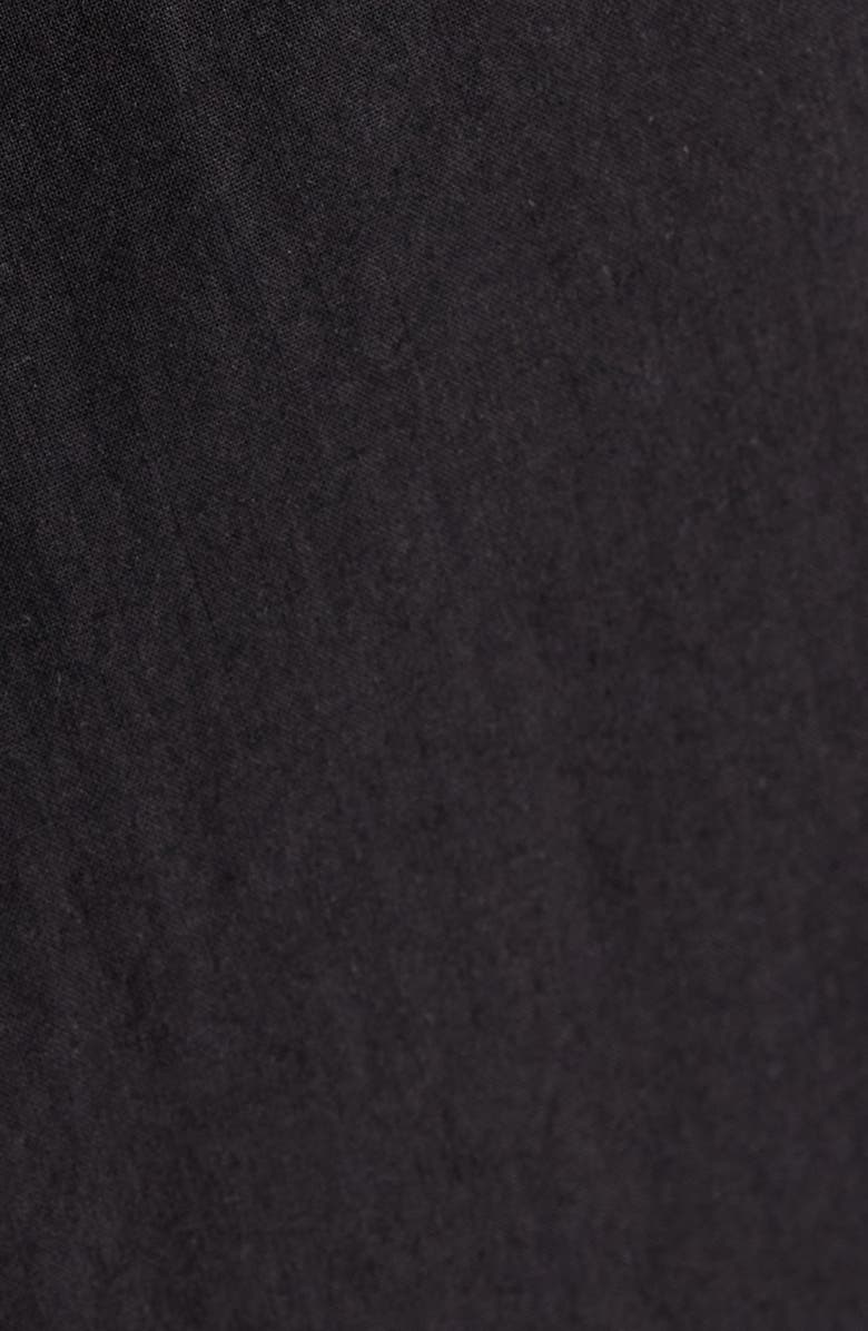 Eileen Fisher Mixed Media Maxi Dress, Alternate, color, Black
