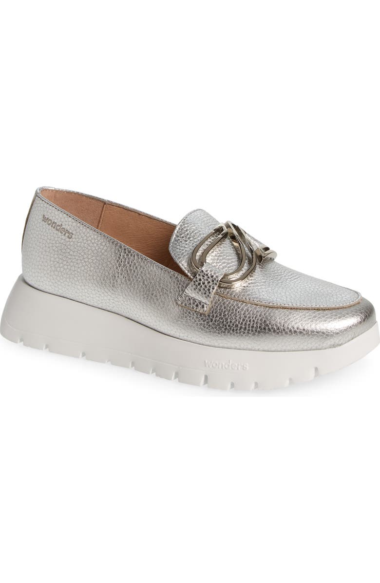 Wonders Sidney Platform Loafer, Main, color, Max Plata