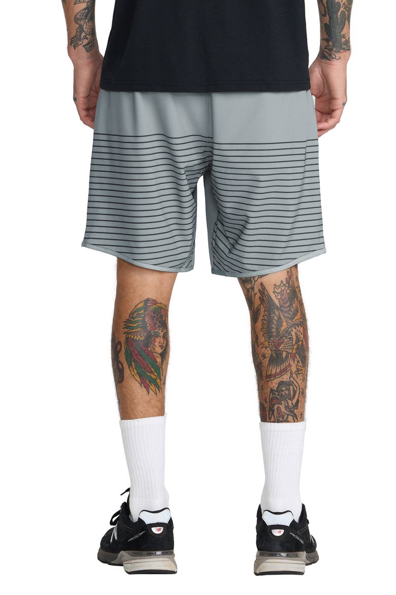 Yogger Stretch Shorts, Alternate, color, LEAD