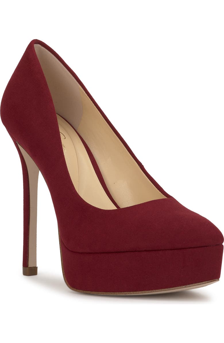 Jessica Simpson Sinelia Pointed Toe Platform Pump, Main, color, Granada Supmcs