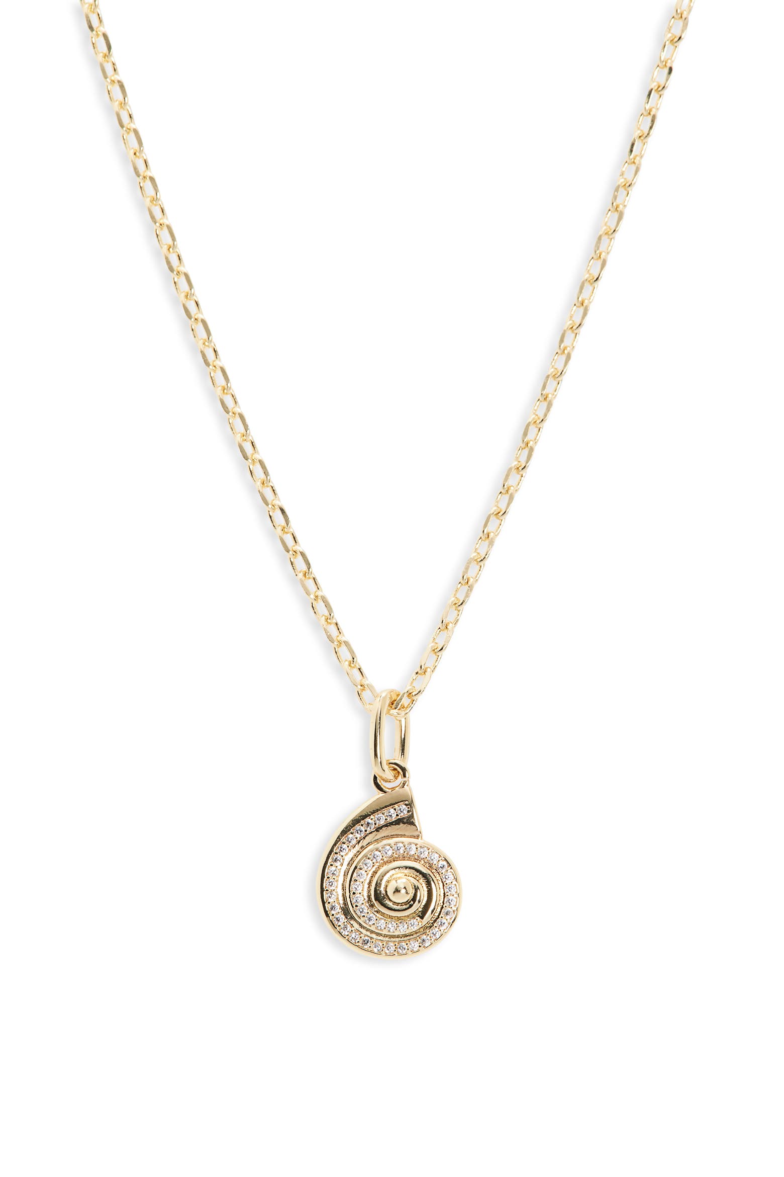 Notulous Shell Nautilus Shell Pendant Necklace (Women) | Nordstromrack