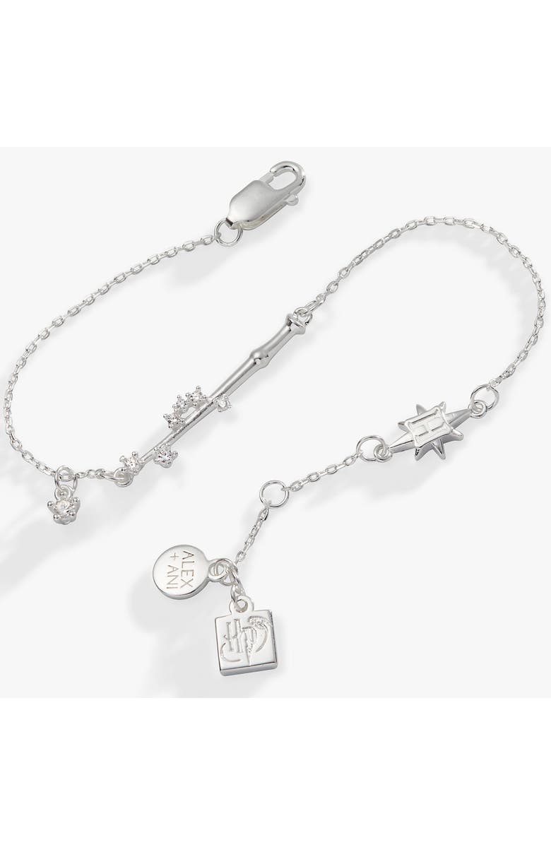 Alex and Ani Harry Potter<sup>™</sup> Wand Bracelet, Alternate, color, Silver