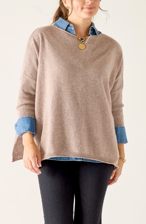 Voyageur By Mersea Catalina Cashmere Sweater In Brown