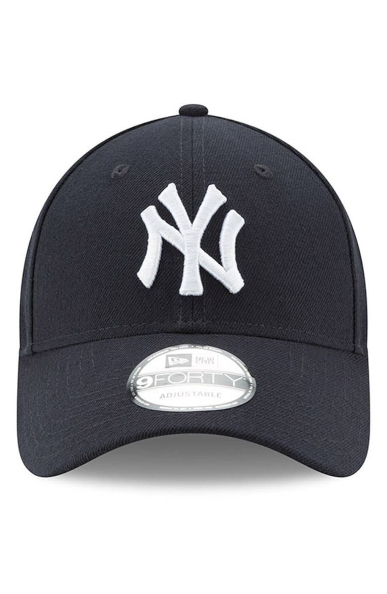 New Era Men's New Era Navy New York Yankees League 9FORTY Adjustable Hat, Alternate, color, 