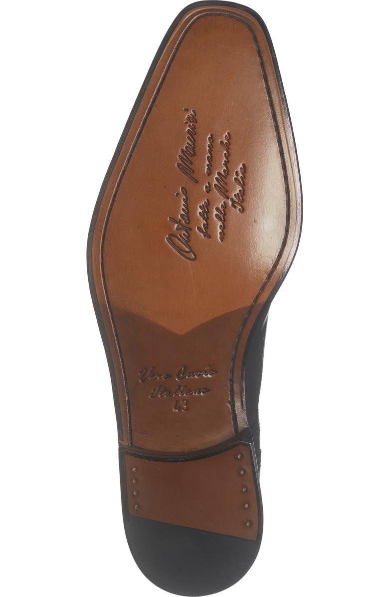 ANTONIO MAURIZI Cap Toe Derby, Alternate, color, Nero