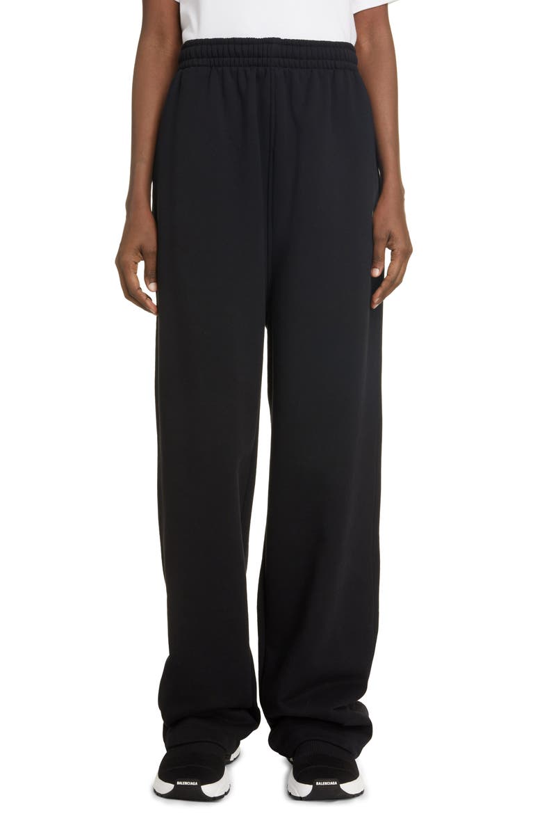 Balenciaga Campaign Logo Sweatpants, Main, color,