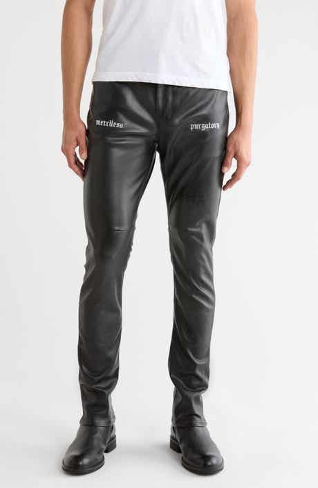 RtA Bryant Faux Leather Skinny Pants