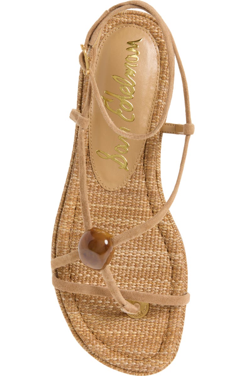 Sam Edelman Rillie Stone Embellished Thong Sandal, Alternate, color,