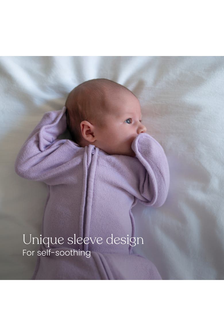 SleepSack SwaddleStretch, Arms Up or Extended Arms, Newborn Baby Swaddle, Alternate, color, Lavender