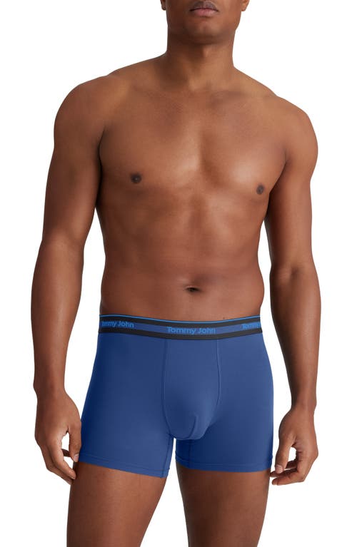 Tommy John 3-pack Comfort Micro 4-inch Boxer Briefs In Multi