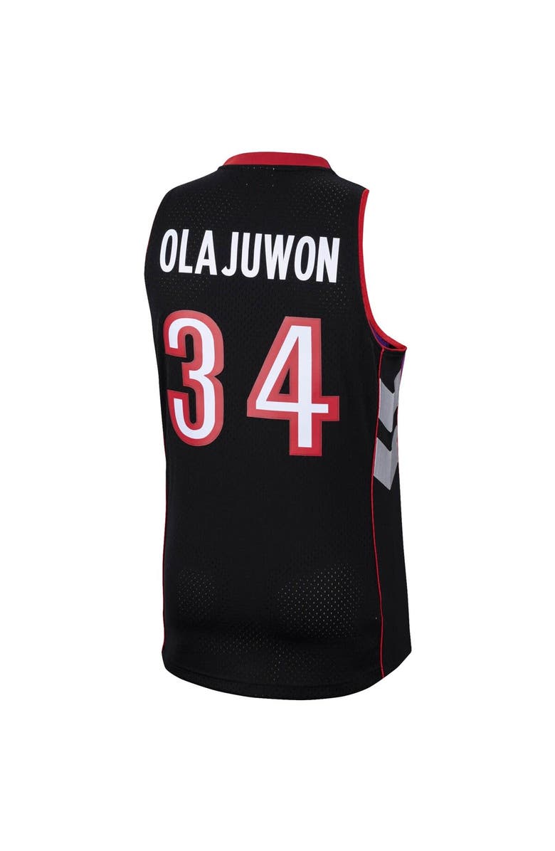 Mitchell & Ness Men's Mitchell & Ness Hakeem Olajuwon Purple Toronto Raptors 2001/02 Hardwood Classics Swingman Jersey, Alternate, color, 